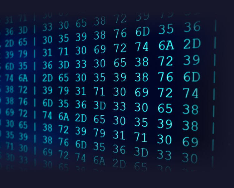 A numerical code pattern, elusive to computer code